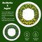 Costway 48'' Pre-lit Cordless Artificial Christmas Wreath 714 Tips w/ 200 LED Light&Timer